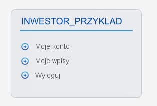 Inwestor bez potwierdzenia